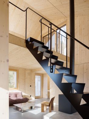 Swiss Alpine Cabin Reconstruction