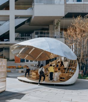 Shell Book Pavilion