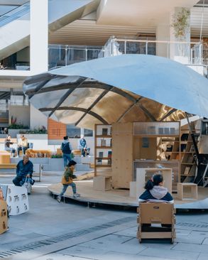 Shell Book Pavilion