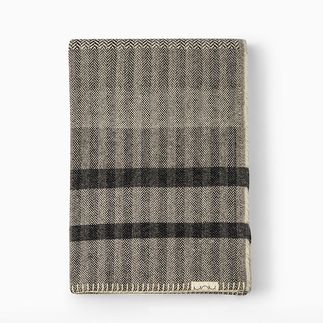 Mor Design Crag – Blanket In Pure Wool, Woven In Portugal