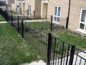 Bushberry Metal Railing