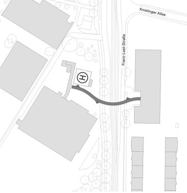 Bridge Municipal Hospital Karlsruhe