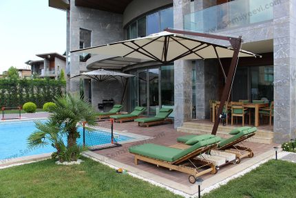 Umbrella House Side Pole Square Umbrella Garden Umbrellas