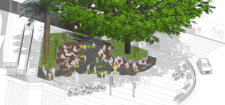 Time Story, Shekou School Square Landscape Design