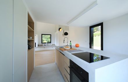 Walnut Tree, House And Terrace