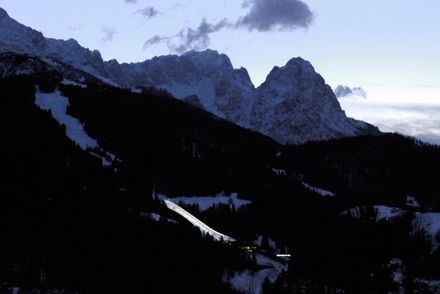 New Olympic Ski Jump In Garmisch-Partenkirchen