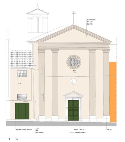 San Pellegrino Church Restoration And Outfitting Of Plaster Deposits