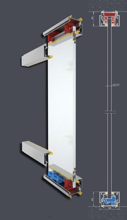 Quadrifoglio Glass Pane Wall Panel  XW-M3