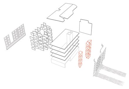 Apartment Building in Pantin
