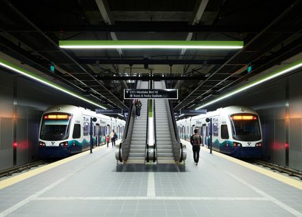 Sound Transit U Link University of Washington Station