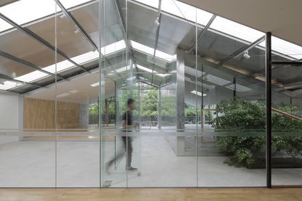 Work-Studio in a Plant-House