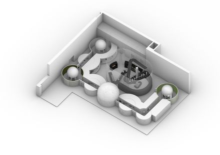 Spatial Design Of The Exhibition Fashioned From Nature