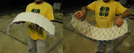Bamboo Amphitheater Space Structure