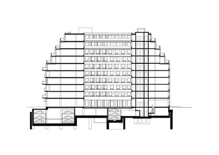 Residential, Office and Hotel Building in Am Zirkus