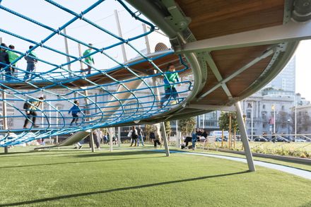 Helen Diller Civic Center Playgrounds