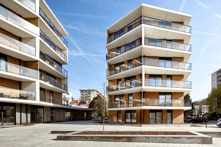 Lutgardis, Reconstruction of a Block with Facilities and Dwellings