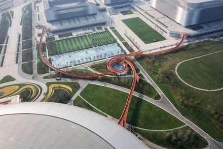 Dongan Lake Sports Park Landscape Corridor
