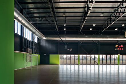 Temporary School Gymnasium