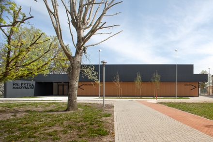 Temporary School Gymnasium