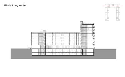 Tower and Urban Block in Novosibirsk