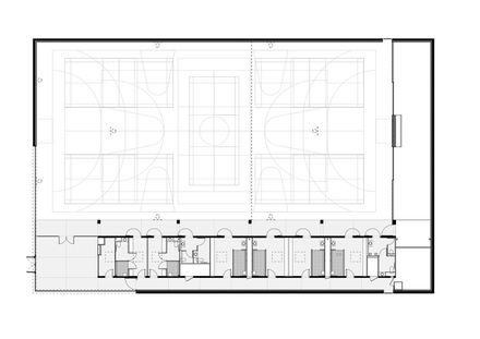School Gymnasium in Neuves Maisons