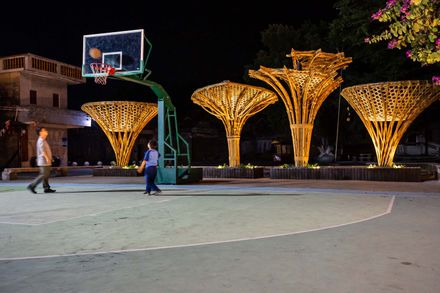 Changqi Stadium Bamboo Corridor