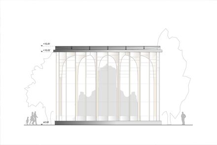 Art Shield Statue Conservation Pavilion