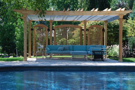 Shadefx Retractable Pergola Canopy Oakville