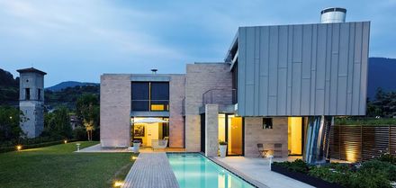 Rheinzink Angled Standing Seam