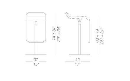 Lapalma  LEM  S83  Barstools