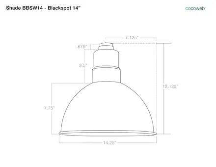 Cocoweb Blackspot Outdoor Post Lamp