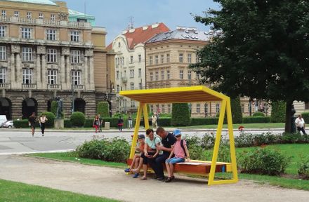 Mmcite Woody Solar Bench