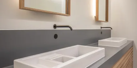 The Splash Lab Radius Sensor Faucet Taps - TSL.882.BK