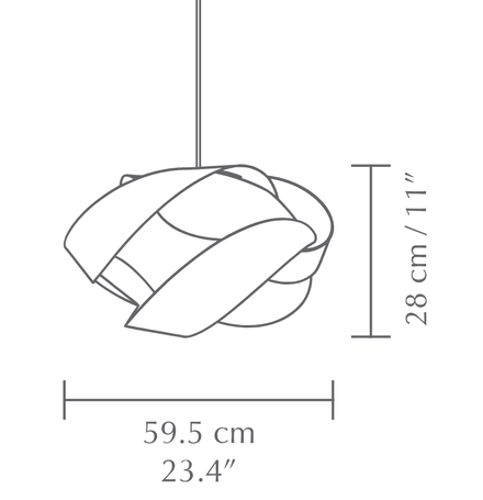 Umage Ribbon Pendant Lampshade