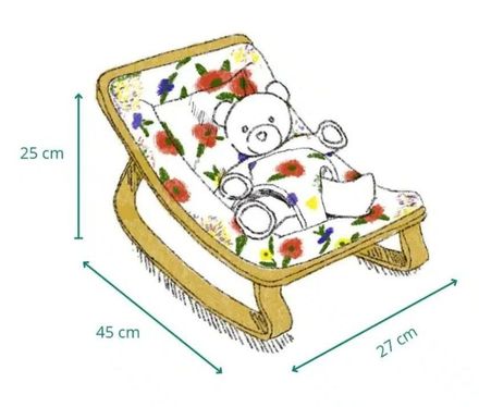 Charlie Crane Levo Doll Baby Rocker