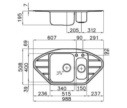 Foster Sink Diamant
