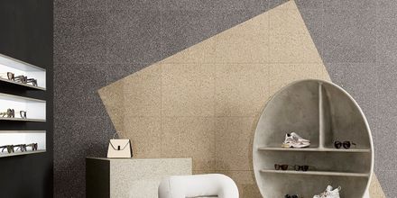 Granitifiandre Seminato Nero Tiles