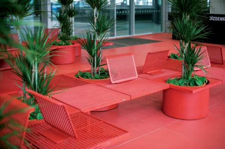 Mmcité Pixel Park Bench