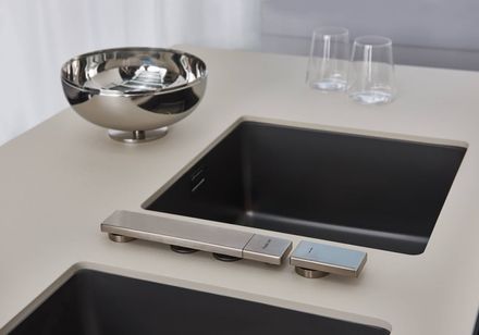 Foster OP satin Mixer Tap