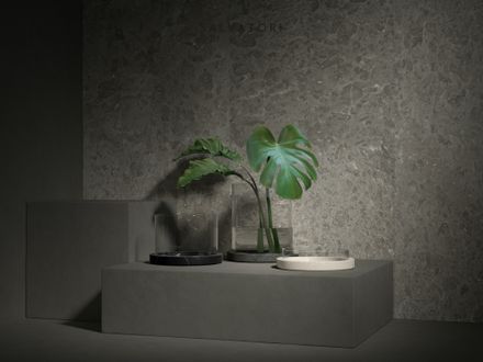 Salvatori Official Gris du marais® honed floors and walls