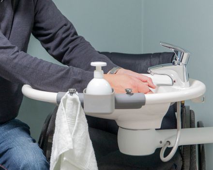 Ropox Swing Washbasin Right Hand Model