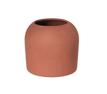 Kristinadam Dome Vase | Xtra Small | Red Terracotta