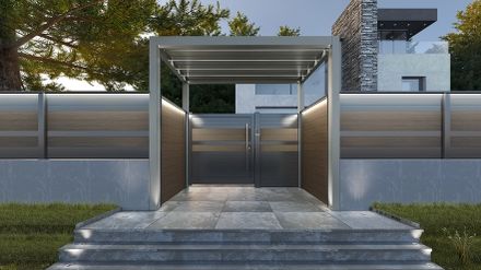 Alumil Smartia FC80 Multiform Fencing System