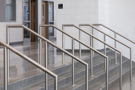 Hollaender Ss Post And Wall Mounted Handrail Railings