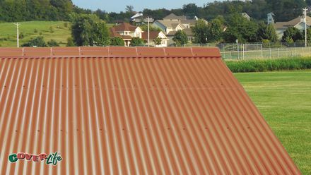 Firstcorporation Lastra Ondina Bi-color Roofing Sheet