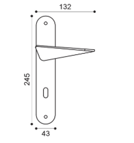 Manital  Intona Door Handle