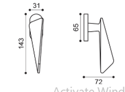 Manital  Intona Door Handle
