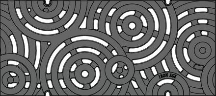 Iron Age Designs Oblio Trench Grates