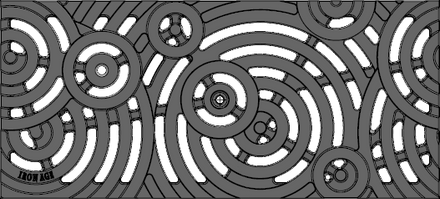 Iron Age Designs Oblio Trench Grates
