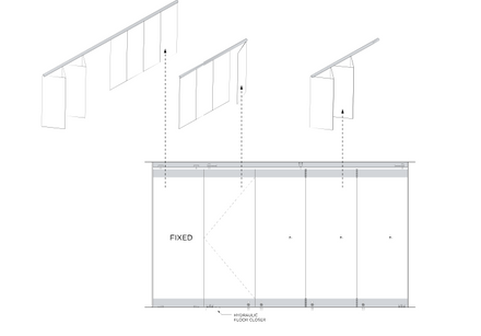 Carvart Frameless Glassfoldwall
